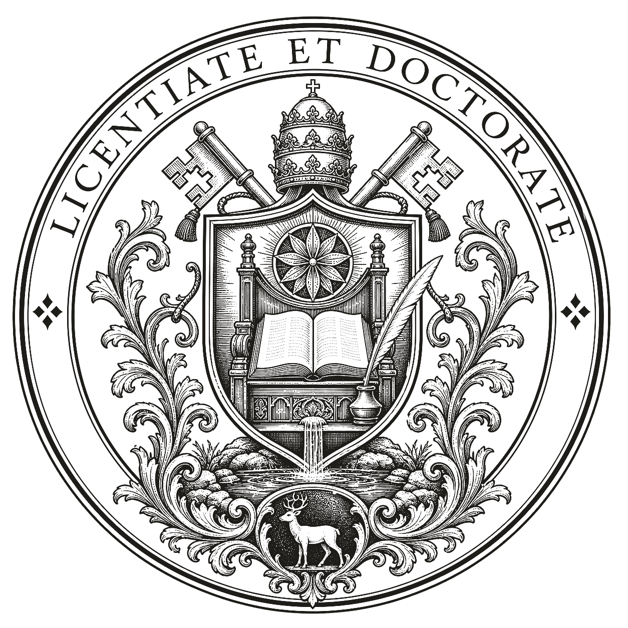 Licentiate and Doctorate seal